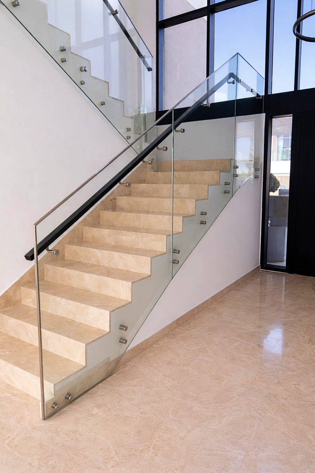 Glass railing project 23