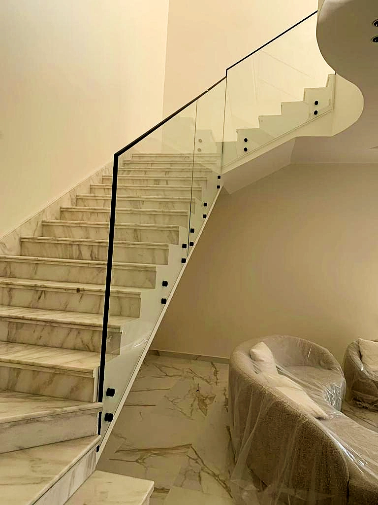 Glass railing project 5
