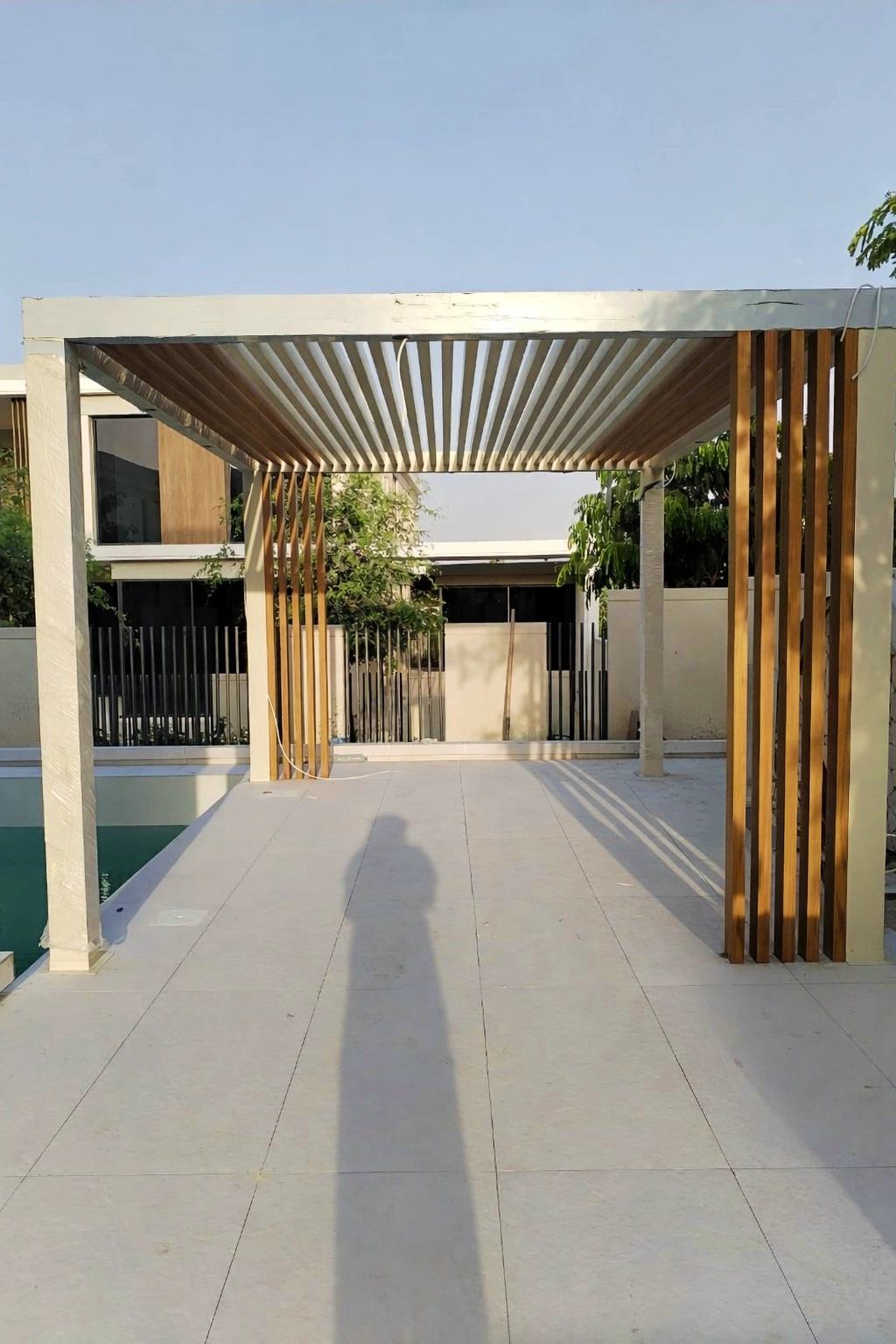 Custom pergola project 12