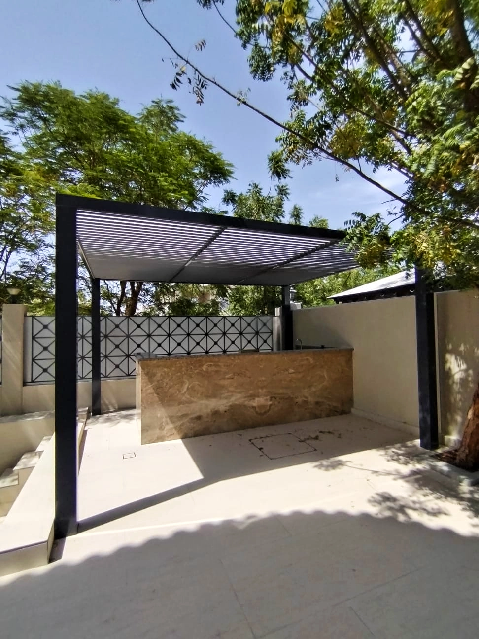 Custom pergola project 4