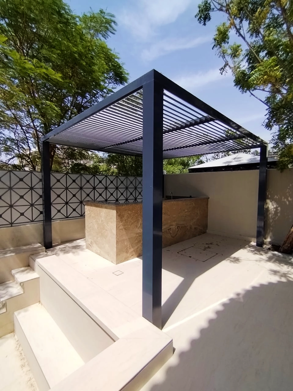 Custom pergola project 5