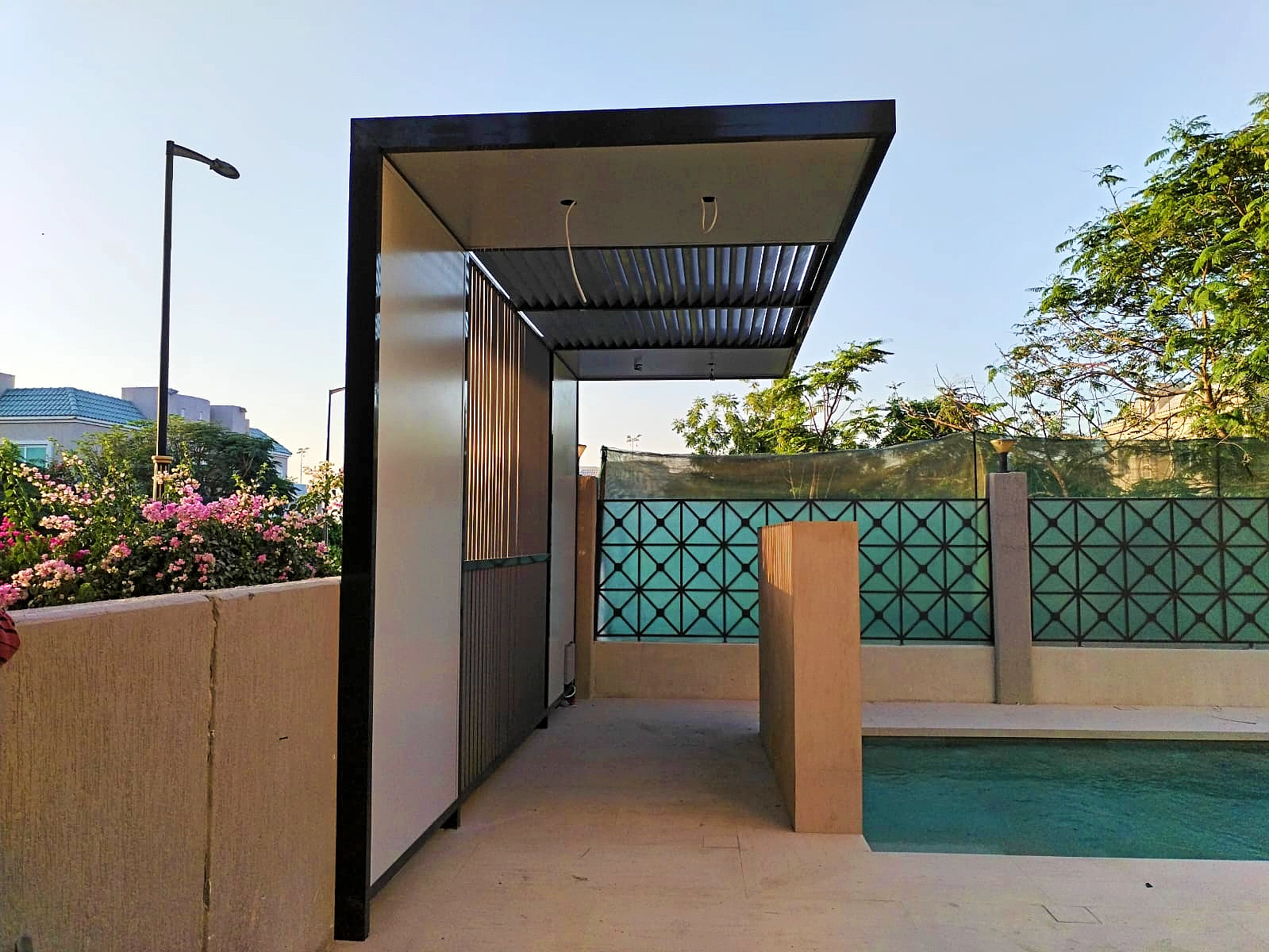 Custom pergola project 8