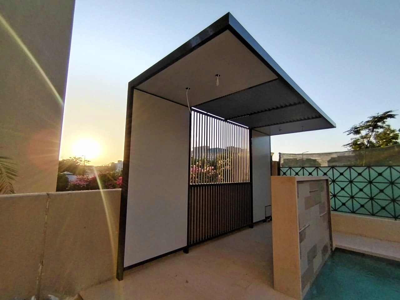 Custom pergola project 9