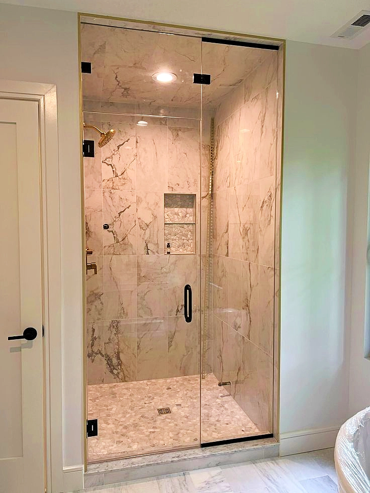 Shower door project 3