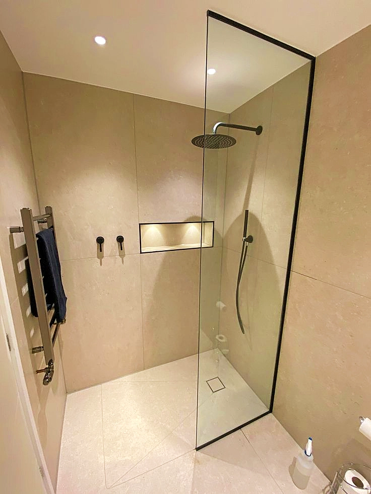 Shower door project 5