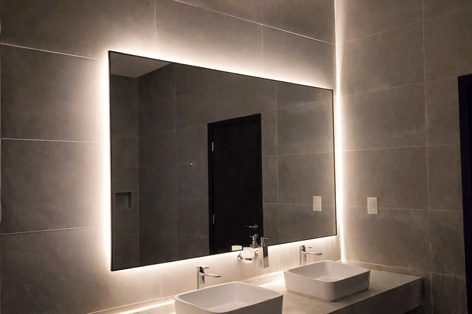 A collection of decorative mirrors.